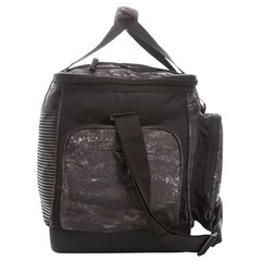 Realtree Aspect Large Fishing Tackle Bag Gray Camo with Boxes Polyester